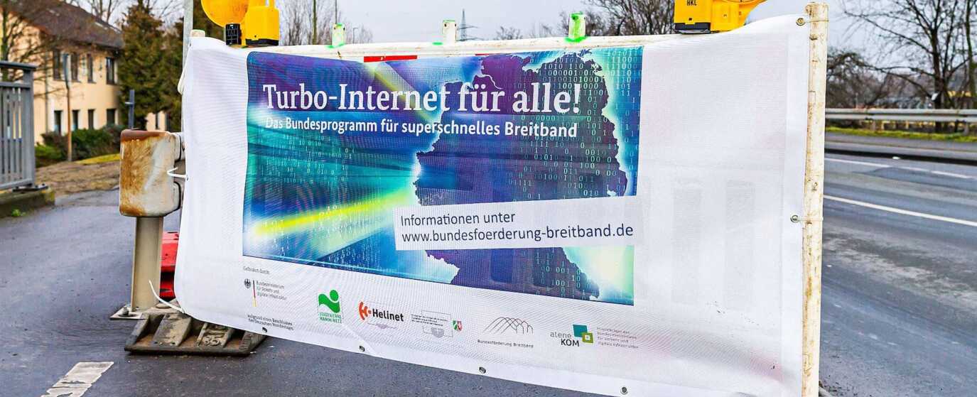 Vorarbeiten für den Breitband-Ausbau