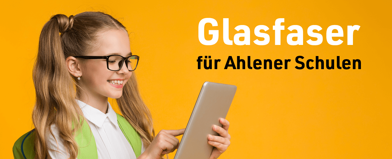 Glasfaser für Ahlener Schulen