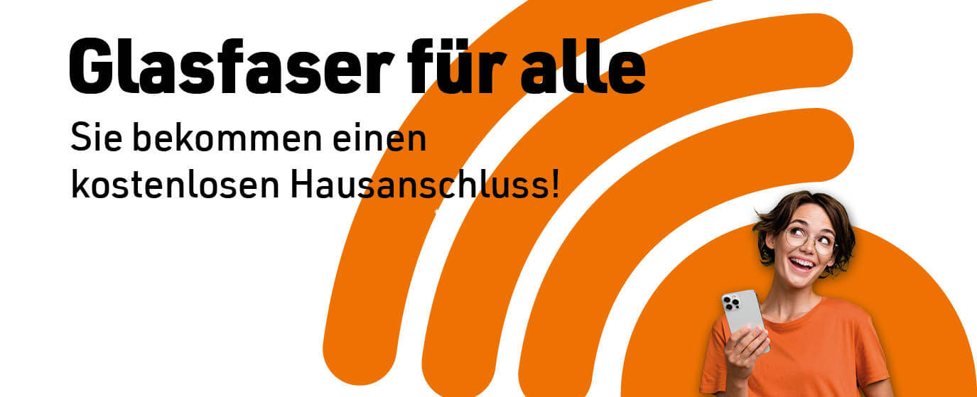 Glasfaser für Hamm, Kamen, Bergkamen und Bönen